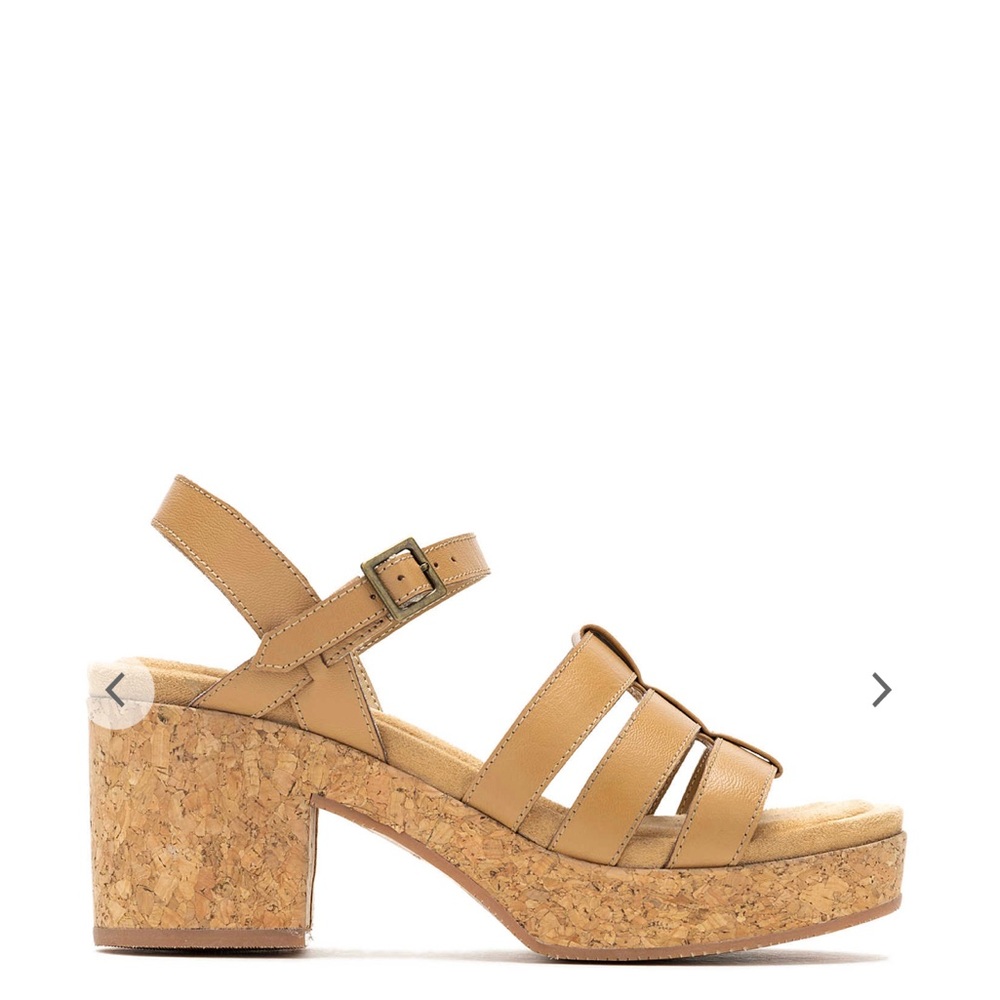 Platform heel sandals
